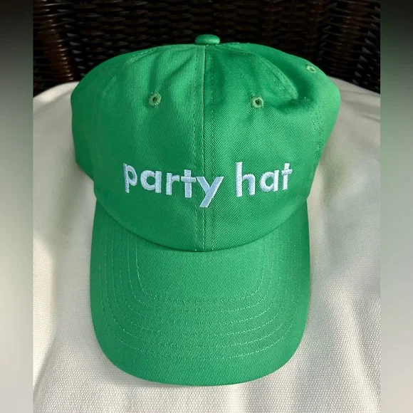 NWT Kate Spade Party Hat NWT Kate Spade X Target Green Party Hat and beaded Life of  main image 4